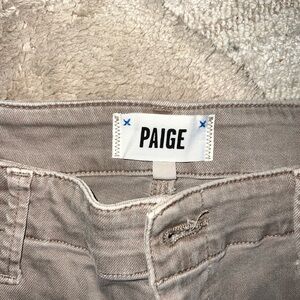 PAIGE Women's Tan Jeans